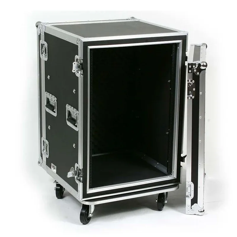 Tủ rack (tủ máy) 12U có khoá và bánh xe để lắp gọn cục đẩy, vang số, đầu VietK