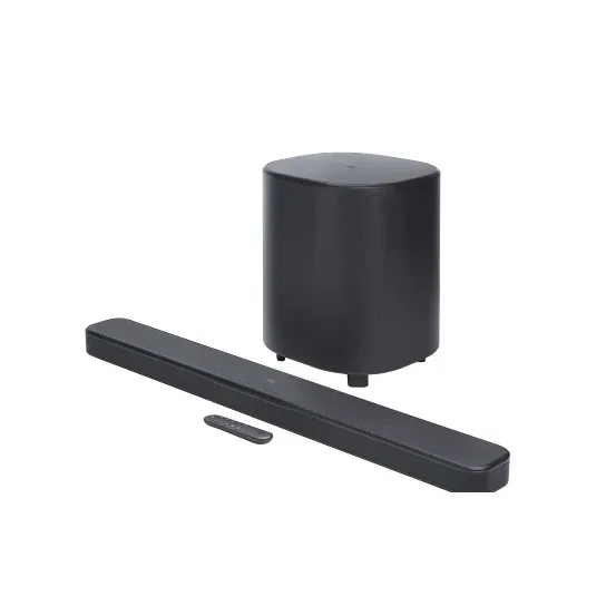 Loa soundbar JBL Bar 500 MK2 gắn dưới TV