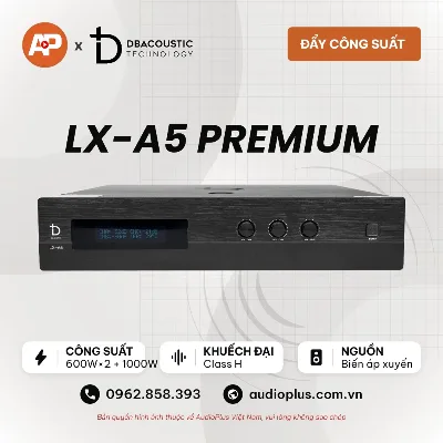 Cục đẩy công suất DBACOUSTIC LX-A5 PREMIUM